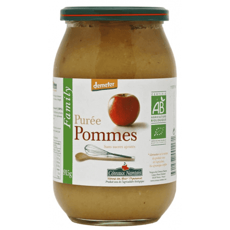 Puree de pommes - demeter -