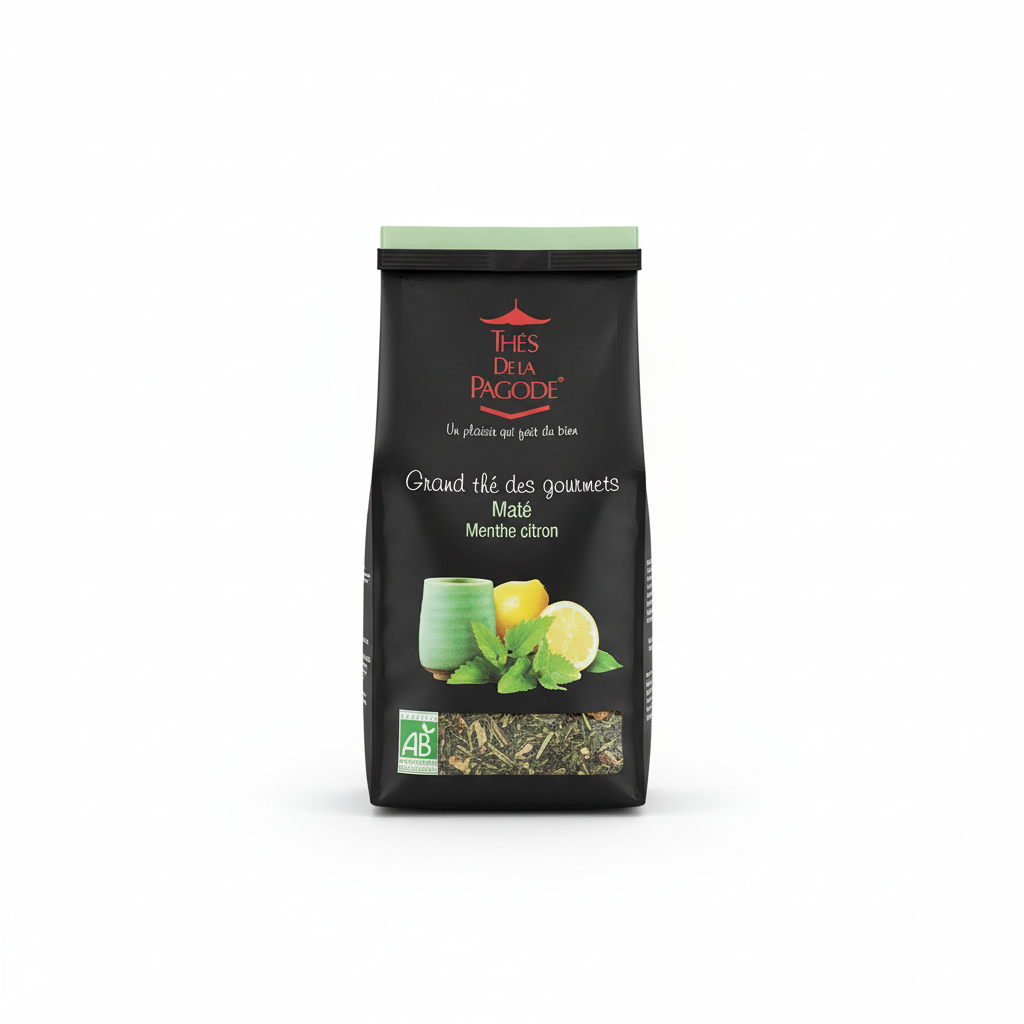 Maté Menthe Citron Bio - Les Thés de la Pagode