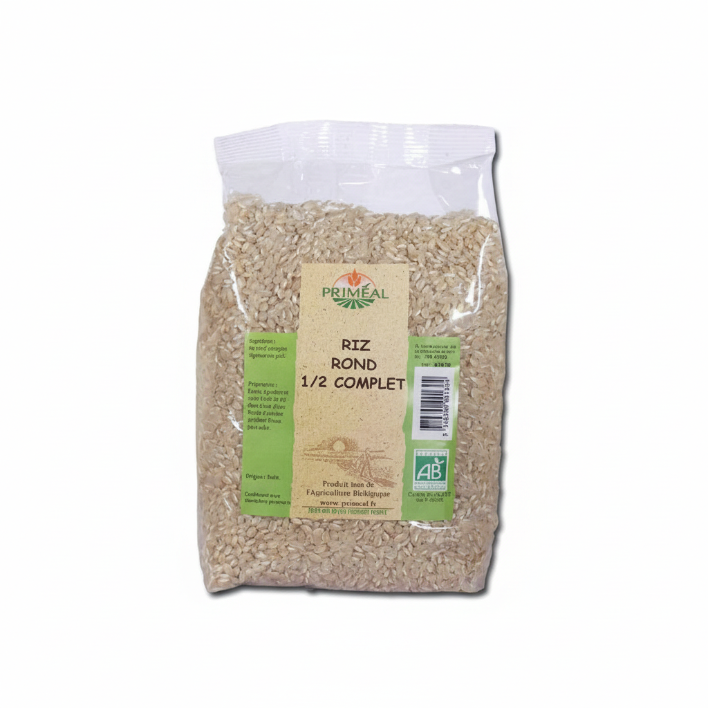 PRIMEAL -- Riz de camargue rond demi-comp