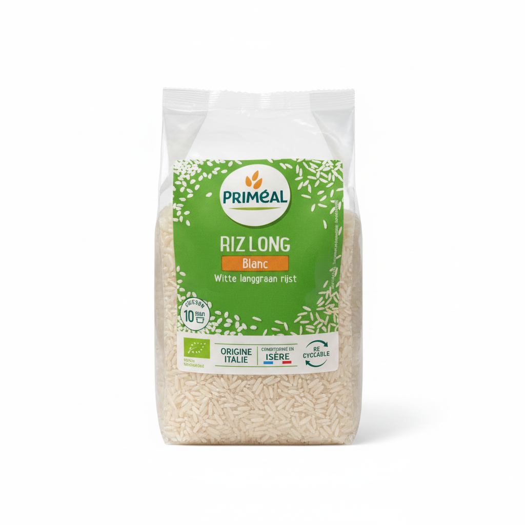 PRIMEAL -- Riz long blanc 1kg