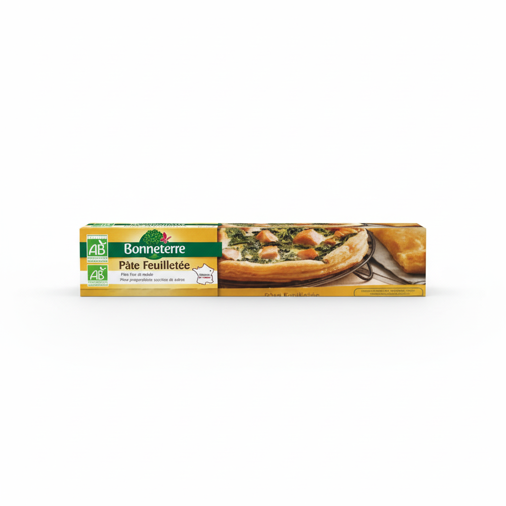 BONNETERRE -- Pate a tarte feuilletee - 250g
