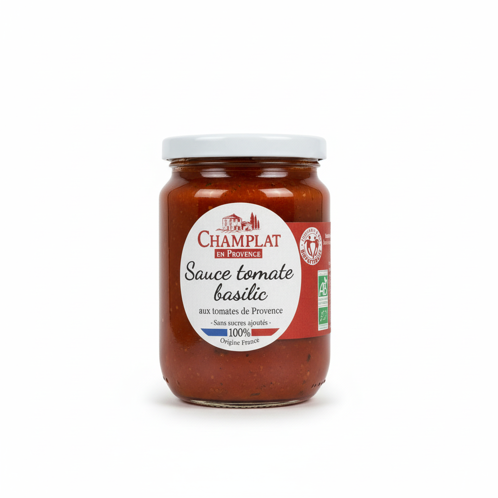 RESERVE DE CHAMPLAT -- Sauce tomate basilic 96%