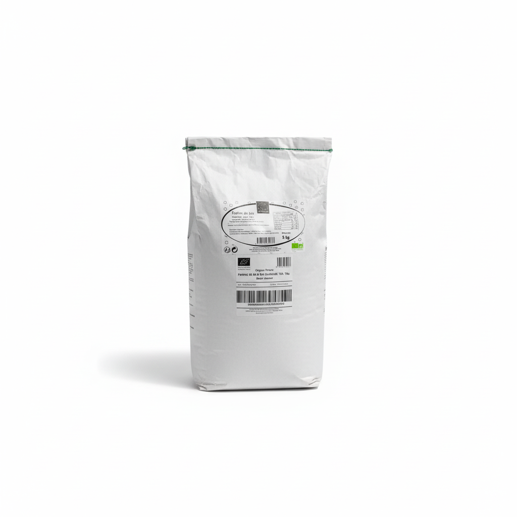 NATUR'AVENIR -- Farine de ble t65 blanche 5kg - par 200g