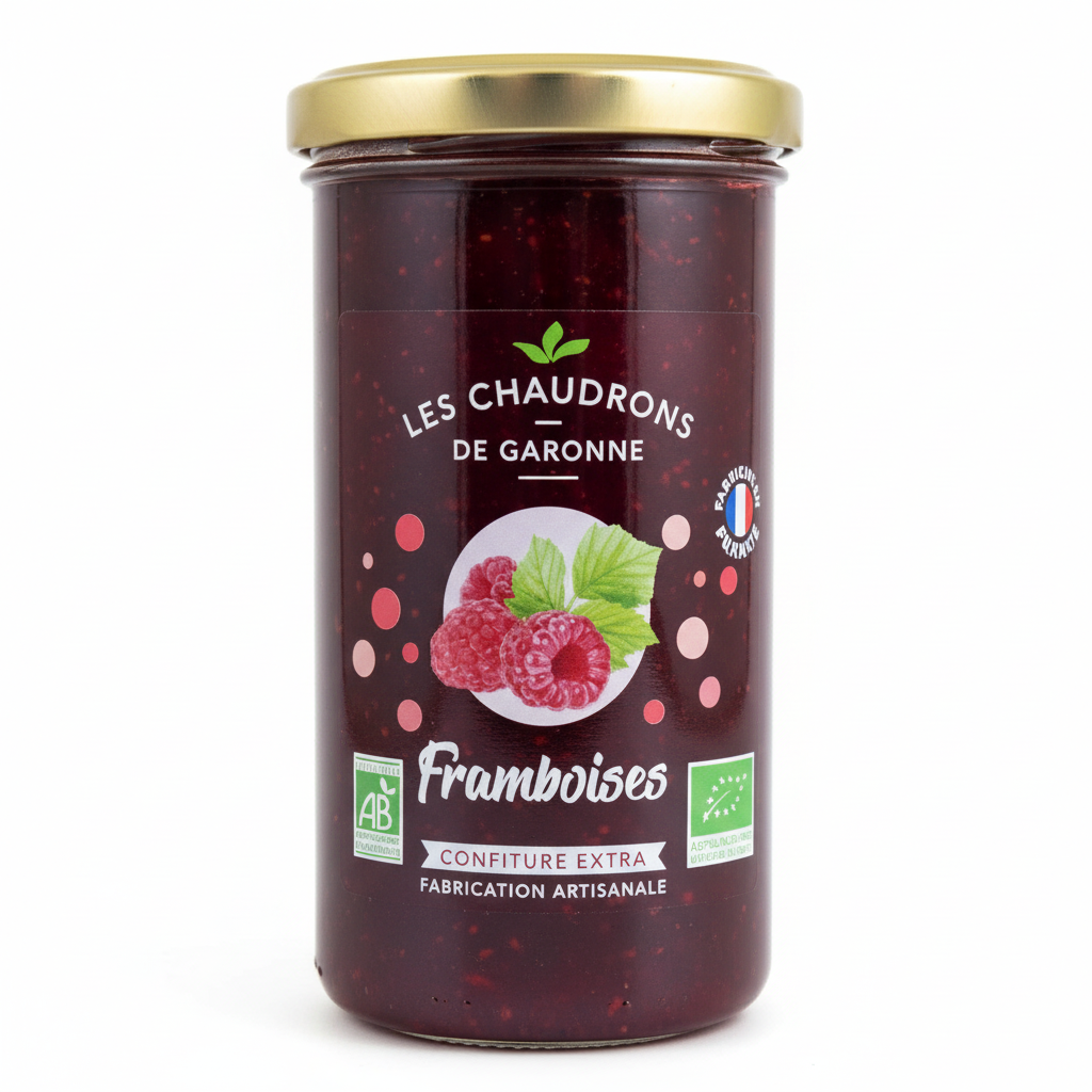 BIOLOKLOCK -- Confiture de framboises - 300g