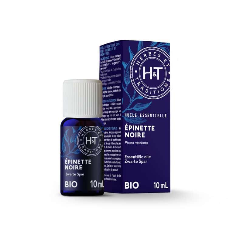HERBES ET TRADITIONS -- H.e. epinette noire bio 10ml