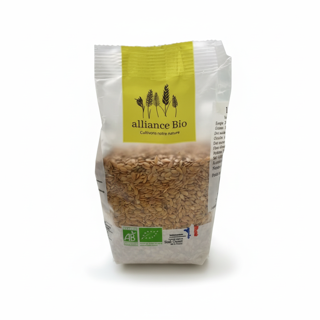 ALLIANCE BIO -- Graines de lin blond