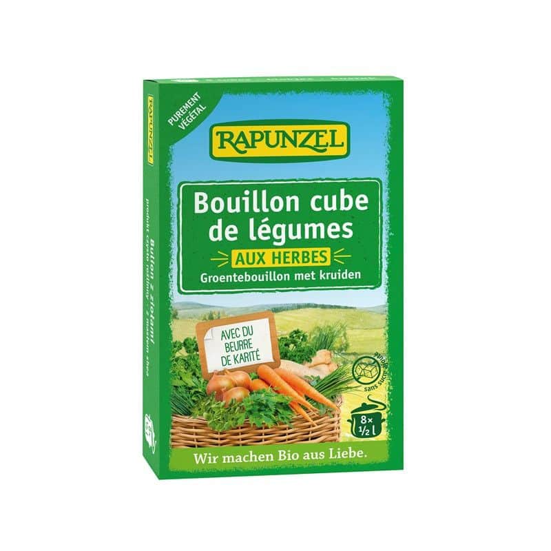 Bouillon cube de légumes aux herbes