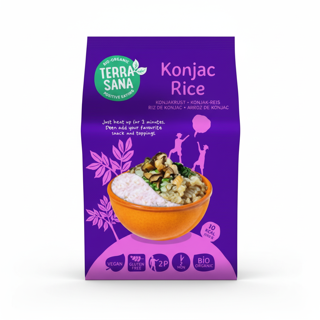 TERRA SANA -- Riz de konjac
