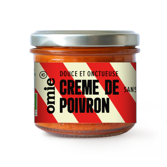Crème de poivrons bio (fabriqué en france) - 1