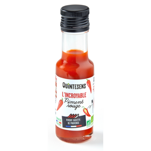 Quintesens -- L’incroyable piment rouge bio - 110 ml