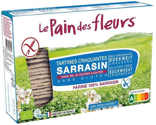 Tartine bio sarrasin sans sel ni sucres - 1
